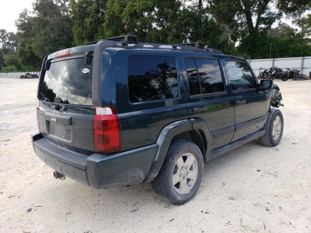 1J8HH48K76C199606 - 2006 JEEP COMMANDER 绿色 照片 3
