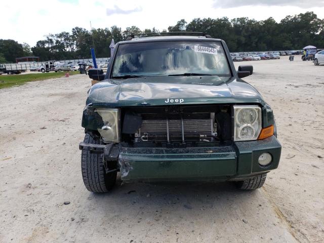 1J8HH48K76C199606 - 2006 JEEP COMMANDER GREEN photo 5