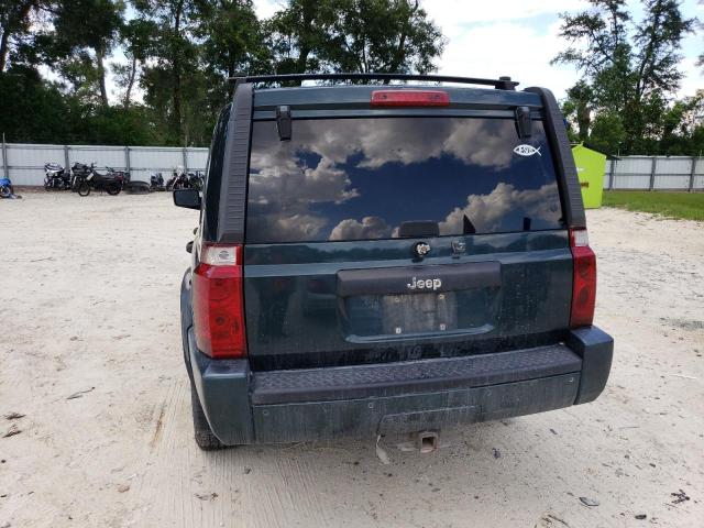 1J8HH48K76C199606 - 2006 JEEP COMMANDER 绿色 照片 6
