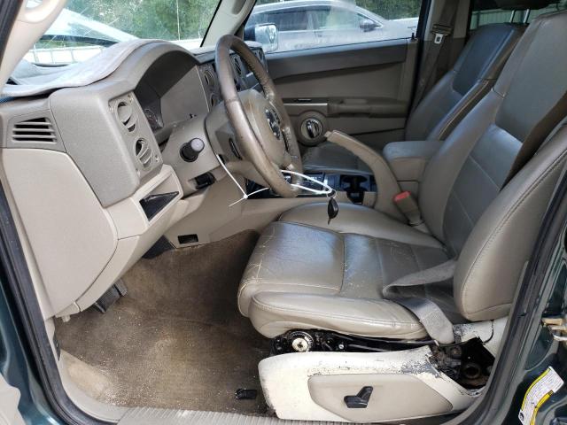 1J8HH48K76C199606 - 2006 JEEP COMMANDER 绿色 照片 7