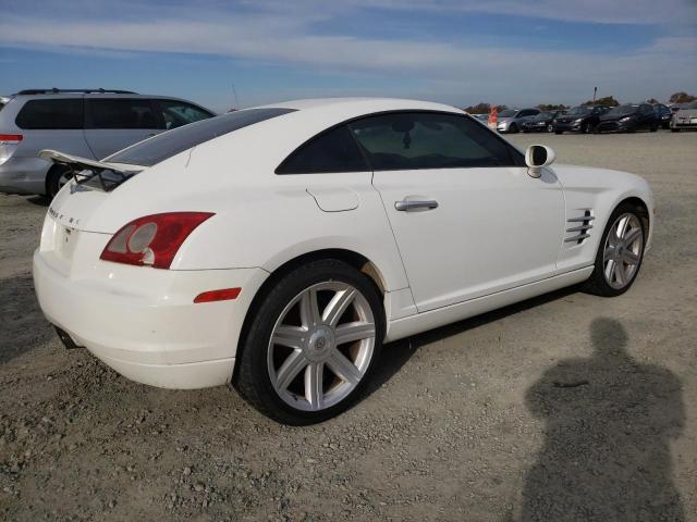 1C3AN69L84X009794 - 2004 CHRYSLER CROSSFIRE LIMITED WHITE photo 3