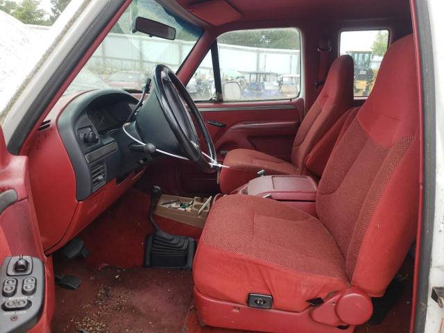 1FTEX14N4PKB33551 - 1993 FORD F150 RED photo 7