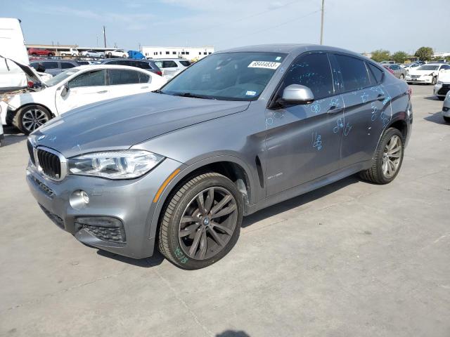 5UXKU0C56F0F91935 - 2015 BMW X6 SDRIVE35I GRAY photo 1