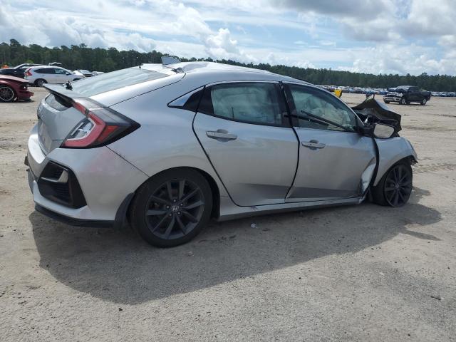 SHHFK7H65MU226966 - 2021 HONDA CIVIC EX SILVER photo 3