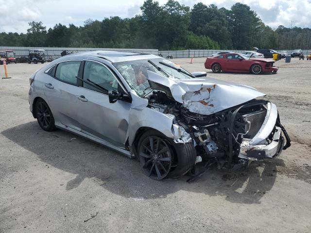 SHHFK7H65MU226966 - 2021 HONDA CIVIC EX SILVER photo 4