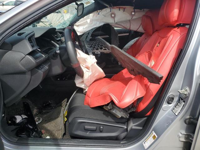 SHHFK7H65MU226966 - 2021 HONDA CIVIC EX SILVER photo 7