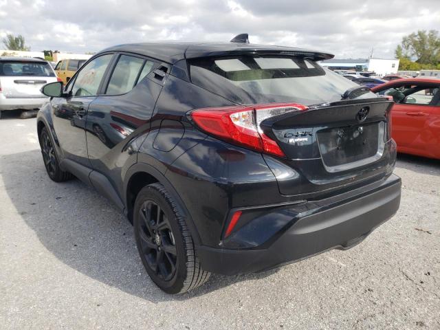 JTNKHMBXXM1126333 - 2021 TOYOTA C-HR XLE BLACK photo 3