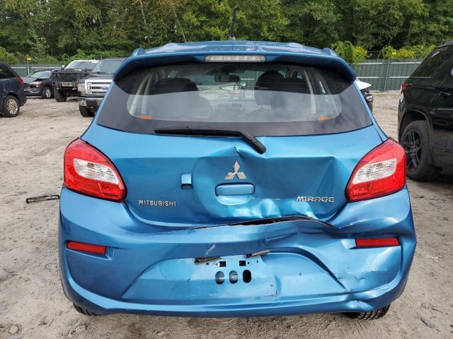 ML32A3HJ9KH005497 - 2019 MITSUBISHI MIRAGE ES BLUE photo 6