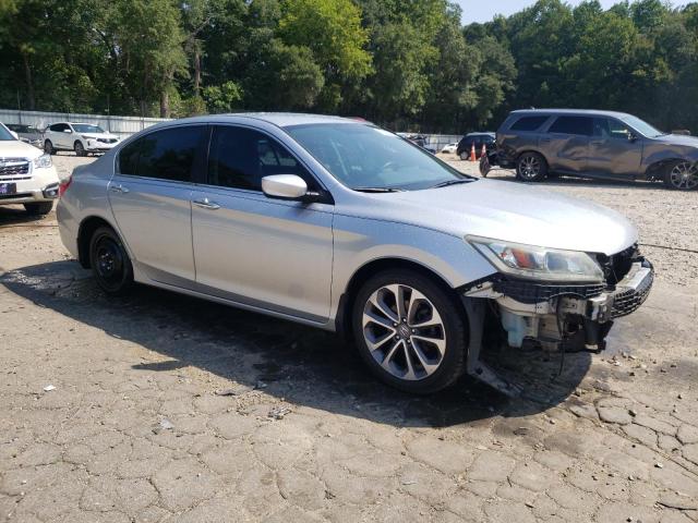 1HGCR2F57EA180811 - 2014 HONDA ACCORD SPORT SILVER photo 4