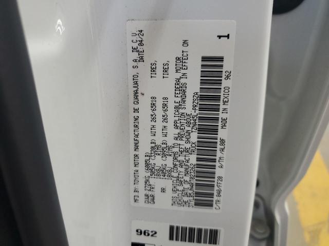 3TYLB5JN4RT023262 - 2024 TOYOTA TACOMA DOUBLE CAB WHITE photo 24