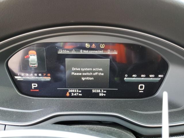 WAUC4CF55PA010983 - 2023 AUDI S5 PREMIUM PLUS ნაცრისფერი ფოტო 9