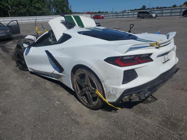 1G1YA2D49N5100092 - 2022 CHEVROLET CORVETTE STINGRAY 1LT WHITE photo 2