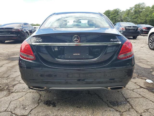 55SWF4KB9GU113437 - 2016 MERCEDES-BENZ C 300 4MATIC BLACK photo 6