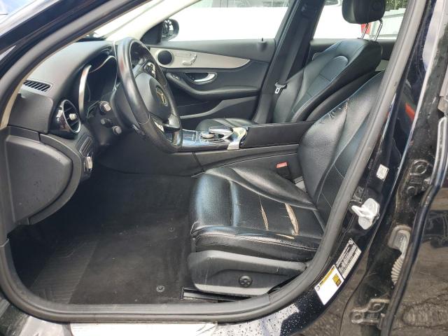 55SWF4KB9GU113437 - 2016 MERCEDES-BENZ C 300 4MATIC BLACK photo 7