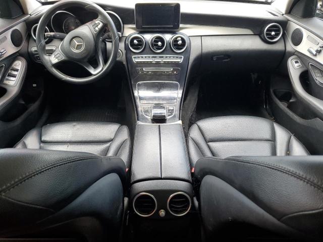 55SWF4KB9GU113437 - 2016 MERCEDES-BENZ C 300 4MATIC BLACK photo 8