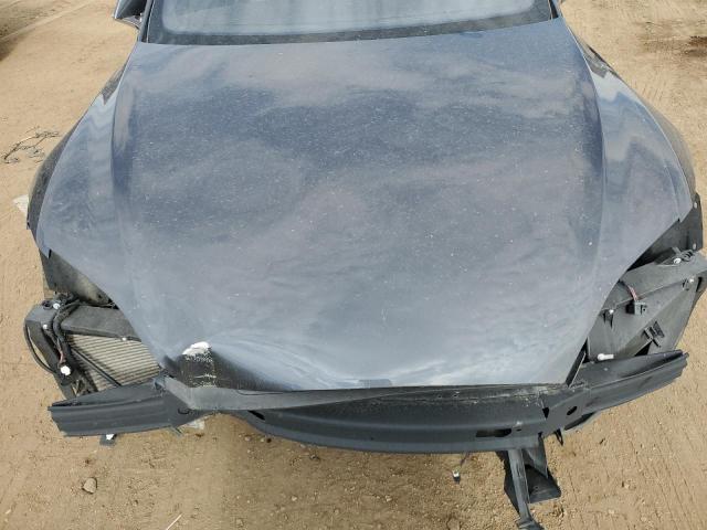 5YJSA1E44FF108610 - 2015 TESLA MODEL S GRAY photo 11