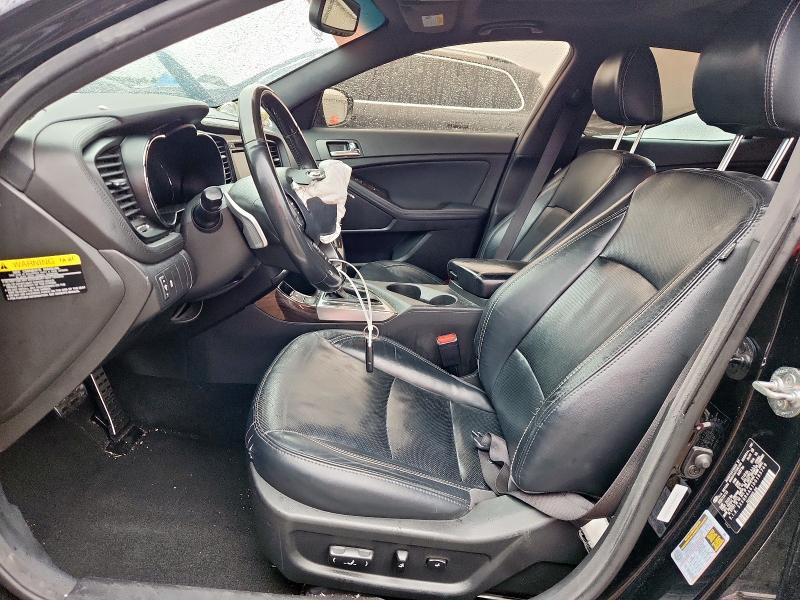 5XXGR4A61DG183749 - 2013 KIA OPTIMA SX BLACK photo 7