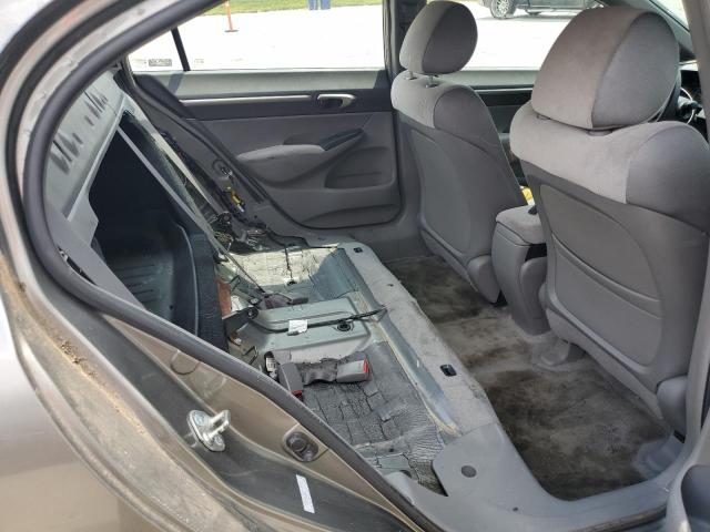 1HGFA16846L126199 - 2006 HONDA CIVIC EX GRAY photo 10