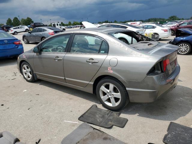 1HGFA16846L126199 - 2006 HONDA CIVIC EX GRAY photo 2