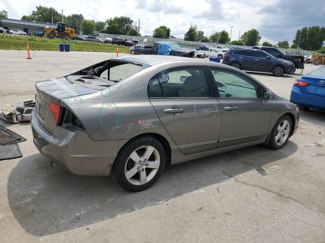1HGFA16846L126199 - 2006 HONDA CIVIC EX GRAY photo 3