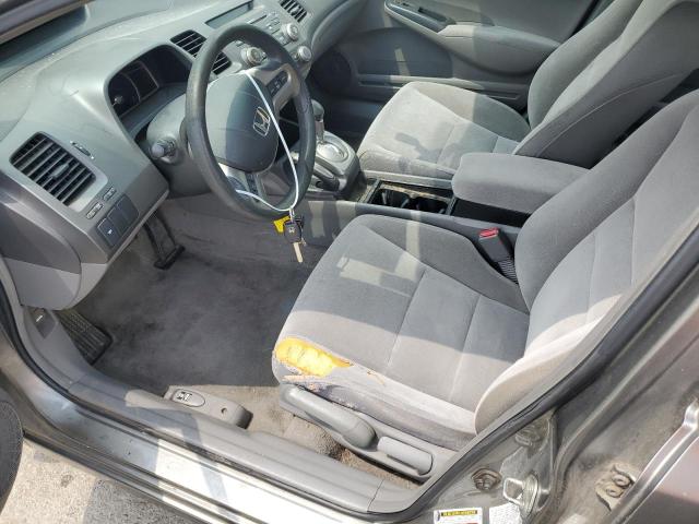 1HGFA16846L126199 - 2006 HONDA CIVIC EX GRAY photo 7