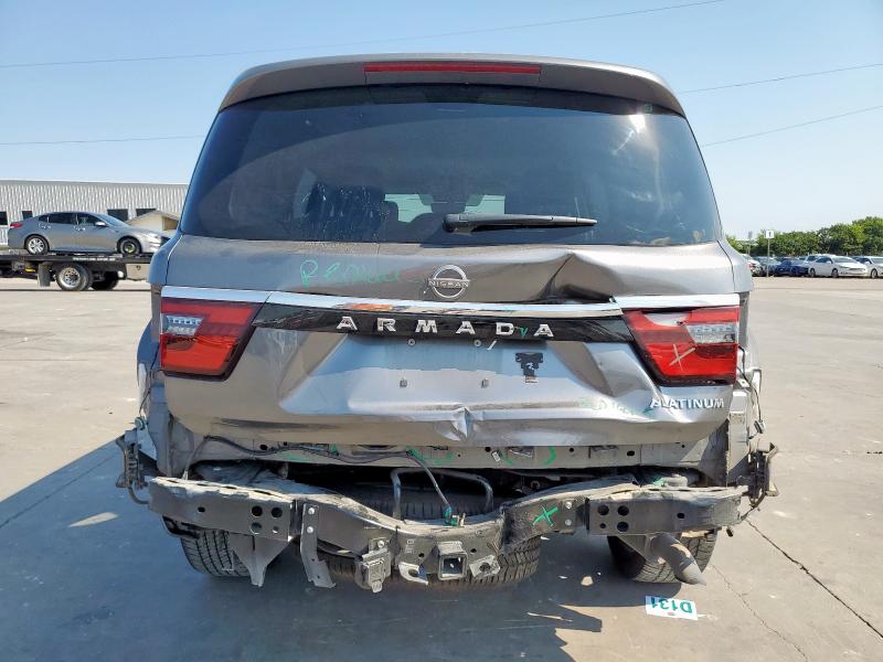 JN8AY2DA8P9405335 - 2023 NISSAN ARMADA PLATINUM Сұр фото 6