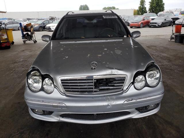 WDBRH64J52F149699 - 2002 MERCEDES-BENZ C 320 SILVER photo 5