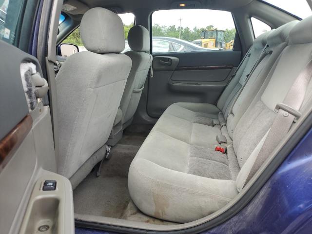 2G1WF52E859209457 - 2005 CHEVROLET IMPALA BLUE photo 10