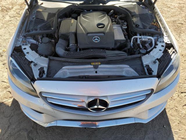 55SWF4JBXGU103727 - 2016 MERCEDES-BENZ C 300 SILVER photo 11