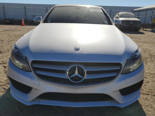 55SWF4JBXGU103727 - 2016 MERCEDES-BENZ C 300 SILVER photo 5