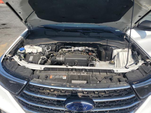 1FMSK8DH7MGB75842 - 2021 FORD EXPLORER XLT WHITE photo 11