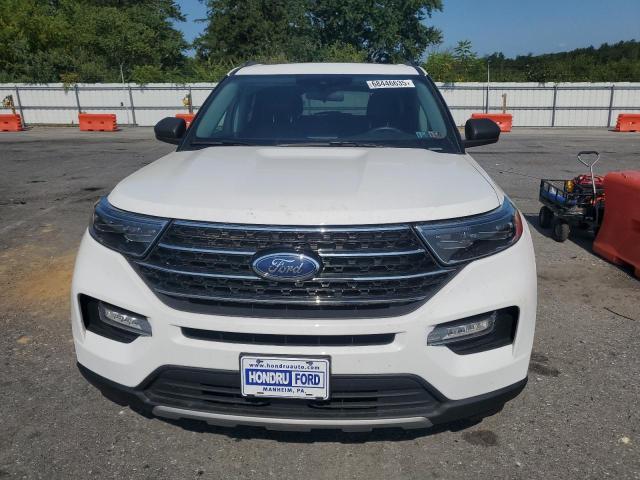 1FMSK8DH7MGB75842 - 2021 FORD EXPLORER XLT WHITE photo 5