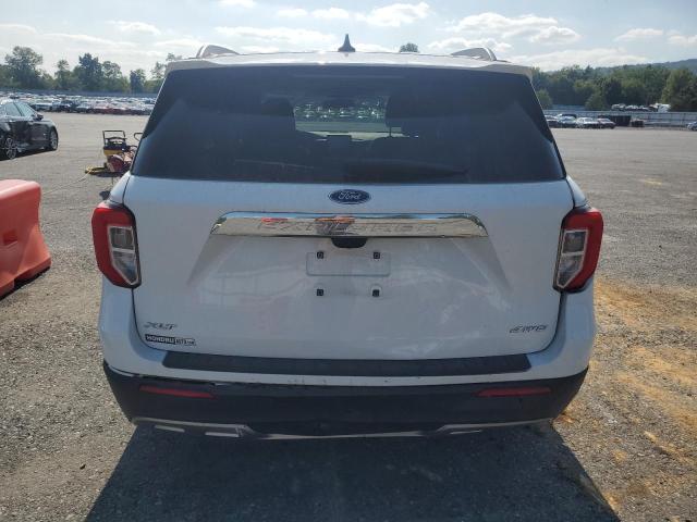 1FMSK8DH7MGB75842 - 2021 FORD EXPLORER XLT WHITE photo 6