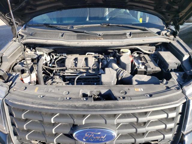 1FM5K8AR9HGE02822 - 2017 FORD EXPLORER POLICE INTERCEPTOR BLACK photo 12