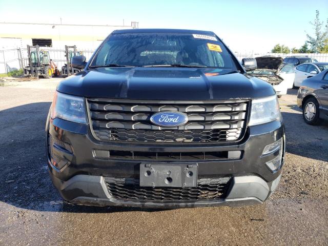 1FM5K8AR9HGE02822 - 2017 FORD EXPLORER POLICE INTERCEPTOR BLACK photo 5