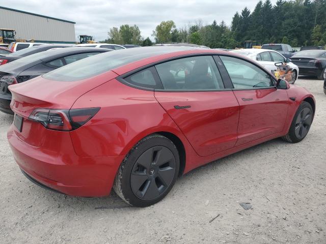 5YJ3E1EA5PF689468 - 2023 TESLA MODEL 3 RED photo 3