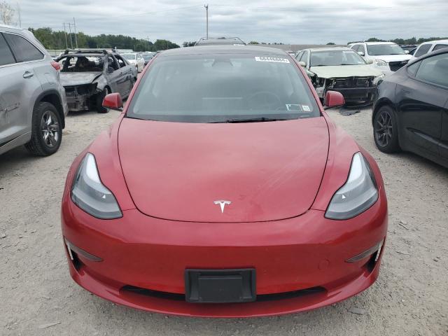 5YJ3E1EA5PF689468 - 2023 TESLA MODEL 3 RED photo 5