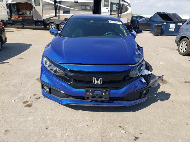 2HGFC2F89LH501707 - 2020 HONDA CIVIC SPORT 蓝色 照片 5