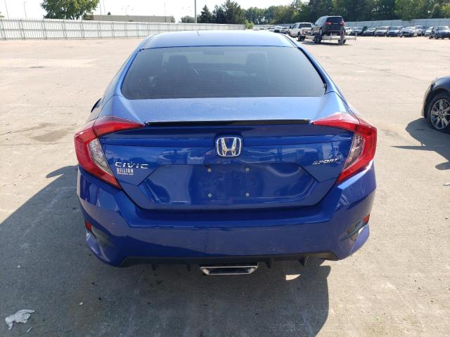 2HGFC2F89LH501707 - 2020 HONDA CIVIC SPORT 蓝色 照片 6