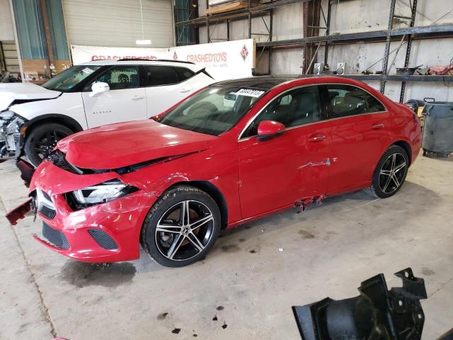 WDD3G4FB5KW020839 - 2019 MERCEDES-BENZ A 220 4MATIC RED photo 1