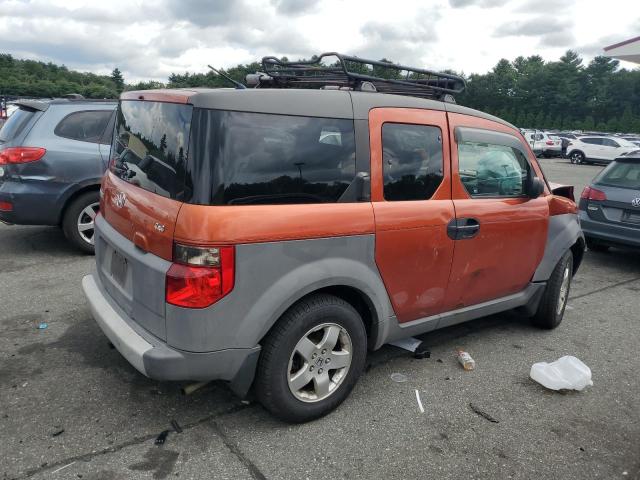 5J6YH28524L012141 - 2004 HONDA ELEMENT EX ORANGE photo 3