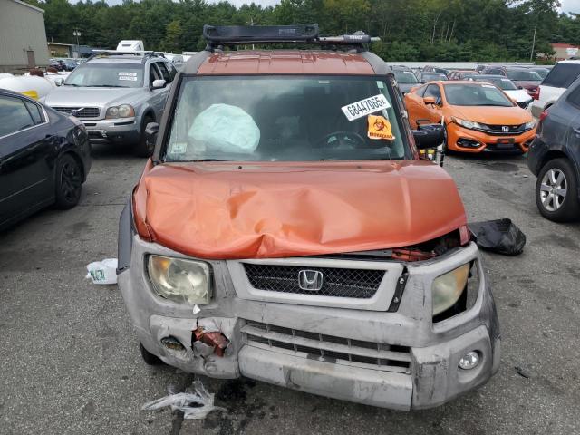 5J6YH28524L012141 - 2004 HONDA ELEMENT EX ORANGE photo 5