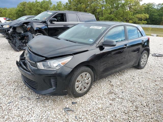 3KPA25AB2JE086061 - 2018 KIA RIO LX BLACK photo 1