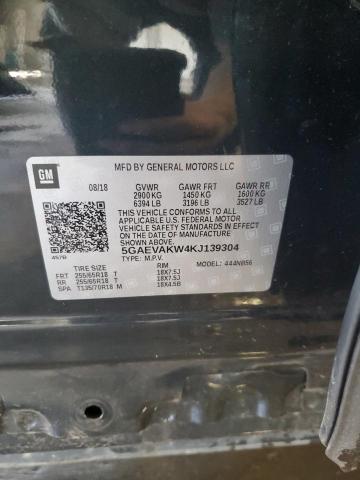 5GAEVAKW4KJ139304 - 2019 BUICK ENCLAVE ESSENCE Mavi foto 13