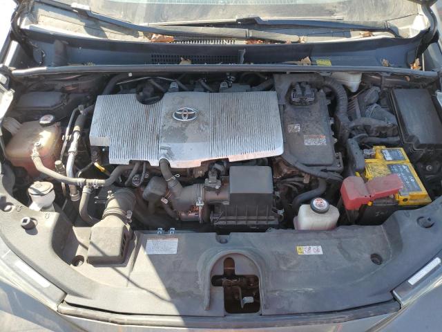 JTDKARFU8H3544180 - 2017 TOYOTA PRIUS GRAY photo 11