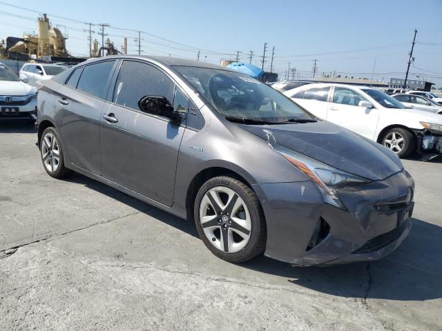 JTDKARFU8H3544180 - 2017 TOYOTA PRIUS GRAY photo 4