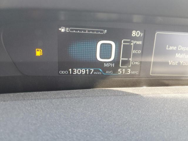 JTDKARFU8H3544180 - 2017 TOYOTA PRIUS GRAY photo 9