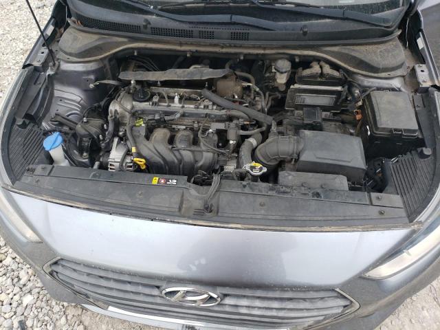 3KPC24A38JE022568 - 2018 HYUN ACCENT SE ნაცრისფერი ფოტო 11