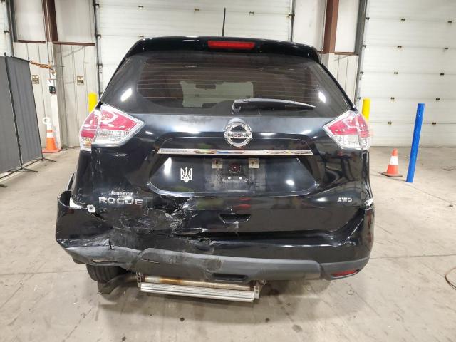 KNMAT2MV8FP583785 - 2015 NISSAN ROGUE S BLACK photo 6