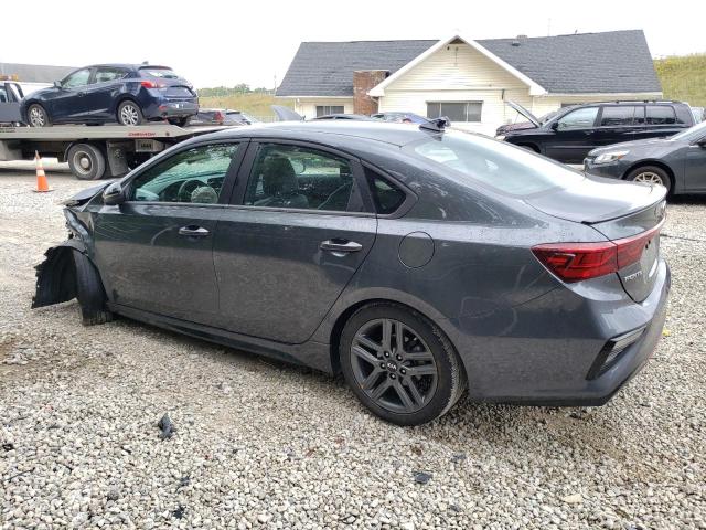 3KPF34AD0ME376298 - 2021 KIA FORTE GT LINE GRAY photo 2